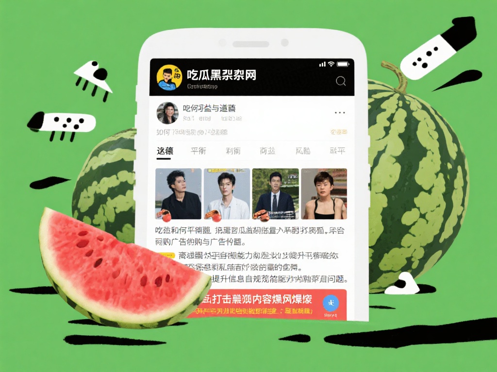 如何平衡利益与道德
吃瓜黑料网的运营模