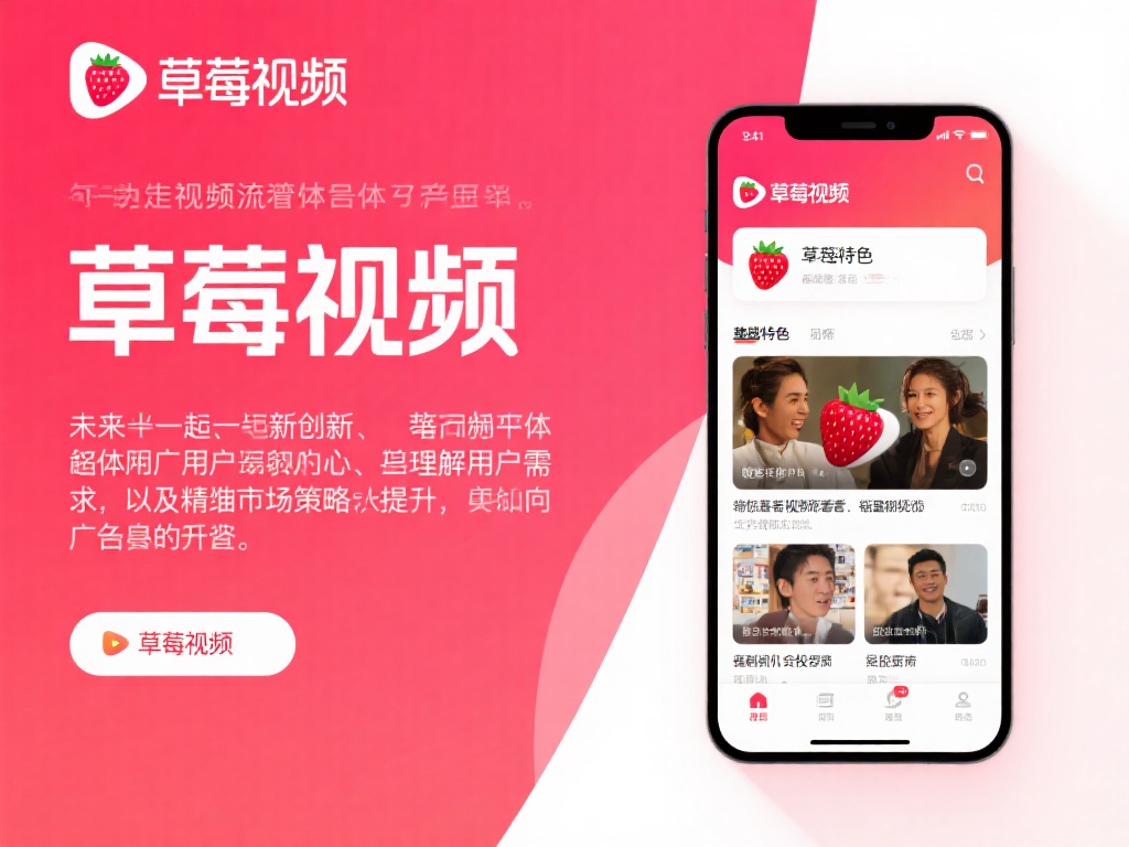 作为视频流媒体行业的一匹黑马，"草莓视频